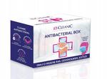 CLEANIC Antibacterial Box zestaw chusteczki 3 opakowania + odświeżający żel do rąk 50ml + jednorazowe maseczki ochronne 2szt (P1) w sklepie internetowym Estetic Dent