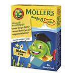 Möller's Omega-3 Rybki żelki z kwasami omega-3 i witaminą D3 dla dzieci Jabłkowe 36szt. (P1) w sklepie internetowym Estetic Dent