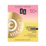 AA Vita C Lift 50+ ujędrniający krem na noc wyrównujący koloryt 50ml (P1) w sklepie internetowym Estetic Dent