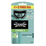 Wilkinson Xtreme3 Sensitive Comfort jednorazowe maszynki do golenia dla mężczyzn 6szt (P1) w sklepie internetowym Estetic Dent