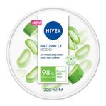 Nivea Naturally Good Cream krem do ciała twarzy i rąk z organicznym aloesem 200ml (P1) w sklepie internetowym Estetic Dent