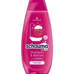 Schauma Kids szampon i odżywka do włosów dla dziewczynek z ekstraktem z maliny 400ml (P1) w sklepie internetowym Estetic Dent