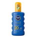Nivea Sun Protect Moisture nawilżający balsam w sprayu do opalania SPF20 200ml (P1) w sklepie internetowym Estetic Dent