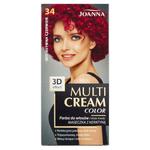 Joanna Multi Cream Color farba do włosów 34 Intensywna Czerwień (P1) w sklepie internetowym Estetic Dent