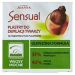 Joanna Sensual plastry do depilacji twarzy włosy mocne 16szt + oliwka łagodząca podrażnienia 10ml (P1) w sklepie internetowym Estetic Dent