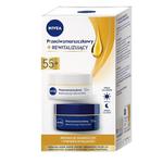 Nivea Zestaw Przeciwzmarszczkowy+Rewitalizujący krem na dzień 55+ 50ml + krem na noc 55+ 50ml (P1) w sklepie internetowym Estetic Dent