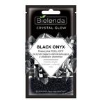 Bielenda Crystal Glow Black Onyx maseczka peel-off oczyszczająco-detoksykująca z efektem shimmer 8g (P1) w sklepie internetowym Estetic Dent