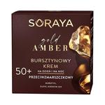 Soraya Gold Amber 50+ bursztynowy krem przeciwzmarszczkowy na dzień i na noc 50ml (P1) w sklepie internetowym Estetic Dent