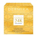 Dermika Luxury Gold 24K Total Benefit 45+ luksusowy krem eliksir młodości na dzień i na noc 50ml (P1) w sklepie internetowym Estetic Dent