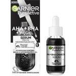 Garnier Pure Active serum przeciw niedoskonałościom AHA + BHA + Węgiel 30ml (P1) w sklepie internetowym Estetic Dent