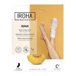 Iroha nature Repair Foot Mask regenerująca maseczka do stóp w formie skarpetPeach Shea Butter 2x9ml (P1) w sklepie internetowym Estetic Dent