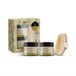 Silcare Naturro Special Gift Box zestaw masło do ciała 150ml + peeling do ciała 150ml + szczotka do masażu ciała (P1) w sklepie internetowym Estetic Dent