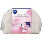 Nivea Rose Elegance zestaw przeciwzmarszkowy krem na dzień 50ml + przeciwzmarszczkowy krem na noc 50ml + kosmetyczka (P1) w sklepie internetowym Estetic Dent