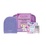 GLOV SET Travel Set Expert Oily Skin On-The-Go do demakijażu tłustej skóry + Quick Treat do małych korekt makijażu +Magnes Cleanser do czyszczenia i pielęgnacji włókien GLOV i pędzli do makijażu w sklepie internetowym Estetic Dent