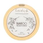 LOVELY Bamboo Pressed Powder transparenty, matujący puder prasowany do twarzy 10g (P1) w sklepie internetowym Estetic Dent