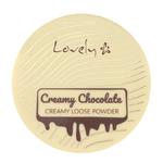 LOVELY Creamy Chocolate Loose Powder Czekoladowy, matowy puder brązujący do twarzy i ciała z ekstraktem z Nasion Kakao 8g (P1) w sklepie internetowym Estetic Dent