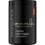 MEVELLE PROFESSIONAL Strong Thick Intensive Hair Mask maska do włosów osłabionych Biotin Retinol 900ml (P1) w sklepie internetowym Estetic Dent