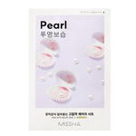 MISSHA Airy Fit Sheet Mask rozjaśniająca maseczka w płachcie z ekstraktem z perły Pearl 19ml (P1) w sklepie internetowym Estetic Dent