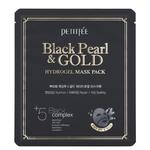 PETITFEE Black Pearl Gold Hydrogel Mask Pack maska do twarzy Czarna Perła i Złoto 32g (P1) w sklepie internetowym Estetic Dent