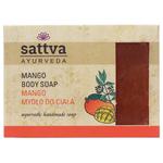 SATTVA Body Soap indyjskie mydło glicerynowe Mango 125g (P1) w sklepie internetowym Estetic Dent