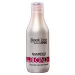 STAPIZ Sleek Line Blush Blond szampon nadający różowy odcień do włosów blond z jedwabiem 300ml (P1) w sklepie internetowym Estetic Dent