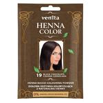 VENITA Henna Color ziołowa odżywka koloryzująca z naturalnej henny 19 Czarna Czekolada 25g (P1) w sklepie internetowym Estetic Dent