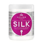 KALLOS Silk Hair Mask With Olive Oil And Silk Protein jedwabna maska do włosów z proteinami oliwy z oliwek i jedwabiu 1000ml (P1) w sklepie internetowym Estetic Dent