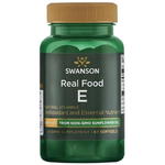 Real Food E - Witamina E naturalna 400 IU z oleju z pestek słonecznika (60 kaps.) w sklepie internetowym Estetic Dent