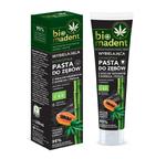 KRÓTKI TERMIN 06/2024 BIO MADENT pasta do zębów konopna - wybielająca z węglem drzewnym i papają 100ml (1) w sklepie internetowym Estetic Dent