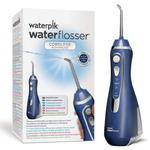 WATERPIK WP-563 EU Cordless Advances - Niebieski bezprzewodowy irygator dentystyczny z etui + 4 końcówki w sklepie internetowym Estetic Dent