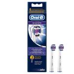 Oral-B BRAUN 3D White - końcówki do szczoteczki Oral-b z gumką wybielającą 2szt. w sklepie internetowym Estetic Dent