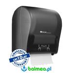 Podajnik ręczników papierowych mechaniczny MERIDA SOLID CUT AUTOMATIC MAXI - czarny w sklepie internetowym balmea.pl