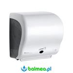 Automatyczny podajnik ręczników papierowych MERIDA LUX SENSOR CUT MAXI- biały w sklepie internetowym balmea.pl