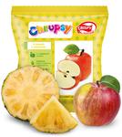 Chipsy z jabłka z sokiem z ananasa Crispy Natural, 18g w sklepie internetowym Zdrowie i Smak