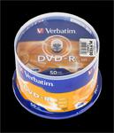 DVD-R VERBATIM 4,7GB 16X CAKE-50szt. w sklepie internetowym Krzytronik.pl 