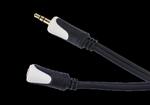 Kabel 3.5 wtyk stereo - 3.5 gniazdo stereo 1.0m Cabletech Basic Edition w sklepie internetowym Krzytronik.pl 