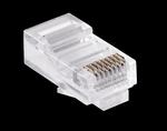 Wtyk telefon. RJ45 8P 8C(drut) x100szt. w sklepie internetowym Krzytronik.pl 