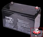 Akumulator żelowy VIPOW 12V 100Ah w sklepie internetowym Krzytronik.pl 