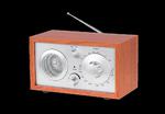 Drewniane radio AM / FM AZUSA model E-3023 w sklepie internetowym Krzytronik.pl 