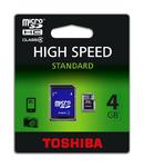 Karta pamięci microSD SDHC 4GB Toshiba w sklepie internetowym Krzytronik.pl 