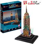 PUZZLE 3D EMPIRE STATE BUILDING (ŚWIATŁO) w sklepie internetowym TerazGry.pl