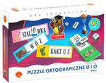 Puzzle ortograficzne u i ó - MAXI w sklepie internetowym TerazGry.pl