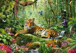 Puzzle 1500 el. Tygrysy w dżungli w sklepie internetowym TerazGry.pl