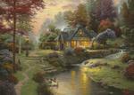 Puzzle 1000 el. THOMAS KINKADE Spokojny nastrój w sklepie internetowym TerazGry.pl