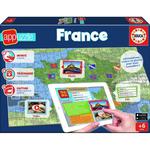 150EL. Puzzle Mapa z Aplik, Francja EDUCA w sklepie internetowym TerazGry.pl