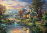 Puzzle 1000 el. THOMAS KINKADE Cud natury w sklepie internetowym TerazGry.pl