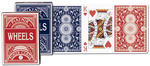 Karty 1391 Wheels Poker blue w sklepie internetowym TerazGry.pl