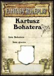 Warhammer FRP - Kartusz Bohatera w sklepie internetowym TerazGry.pl