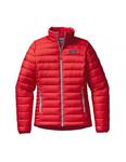 Damski sweter puchowy Patagonia W's Down Sweater Jacket, Kolor - Czerwony, Rozmiar - M w sklepie internetowym 3210sport.pl