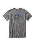 Męski t-shirt Patagonia Fitz Roy Crest Narwhal Grey, Rozmiar - S w sklepie internetowym 3210sport.pl